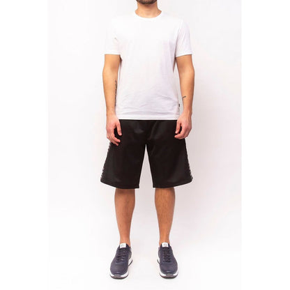 Shorts Bermuda rayés Sleek Anniversary de Bikkembergs