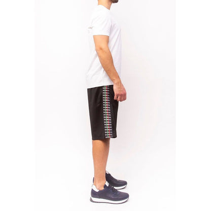 Shorts Bermuda rayés Sleek Anniversary de Bikkembergs