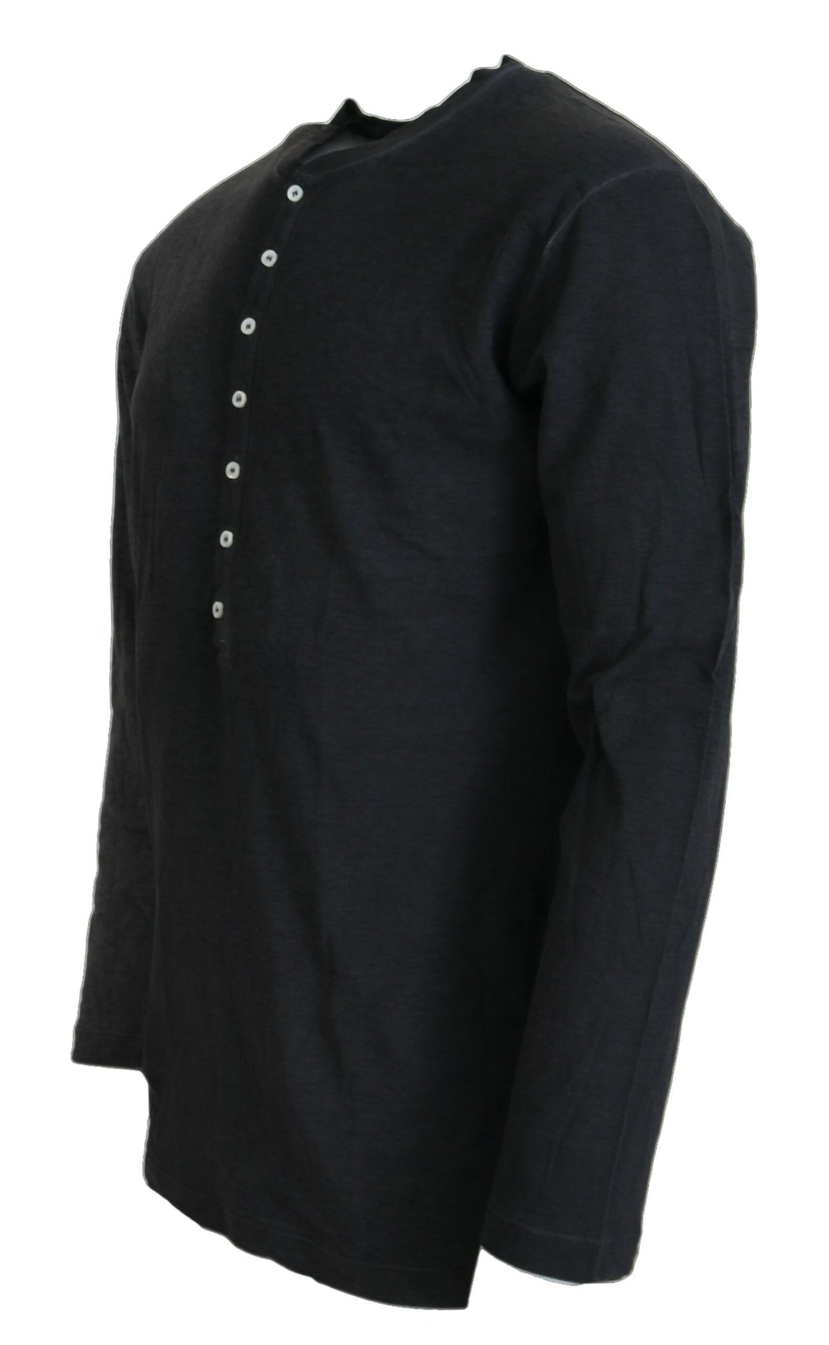 Pull en coton et lin noir à manches longues de Dsquared²
