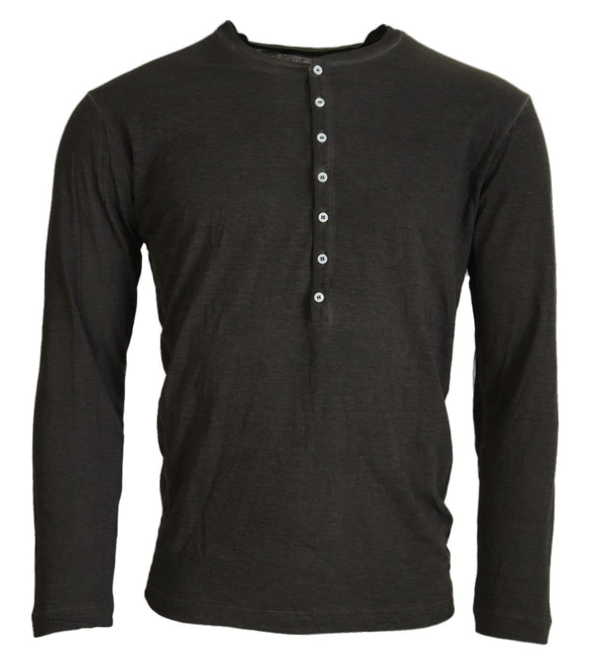 Pull en coton et lin gris à manches longues de Dsquared²