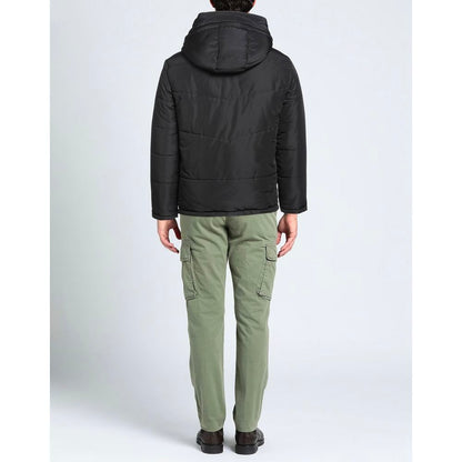 Veste homme en polyamide noire Aquascutum