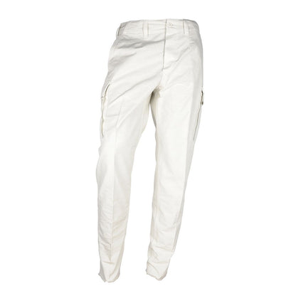 Pantalon homme en coton blanc Don The Fuller