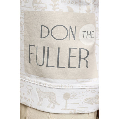 Pull en coton blanc pour homme Don The Fuller