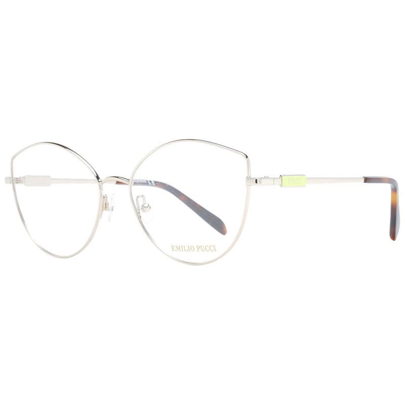 Emilio Pucci Silver Women Glasses Frame - Cat Eye Style