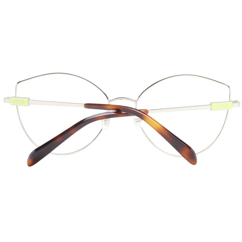 Emilio Pucci Silver Women Glasses Frame - Cat Eye Style