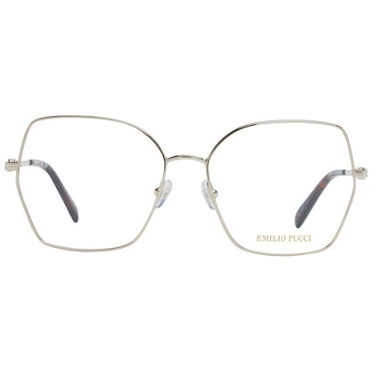 Monture de lunettes pour femme Emilio Pucci, or.
