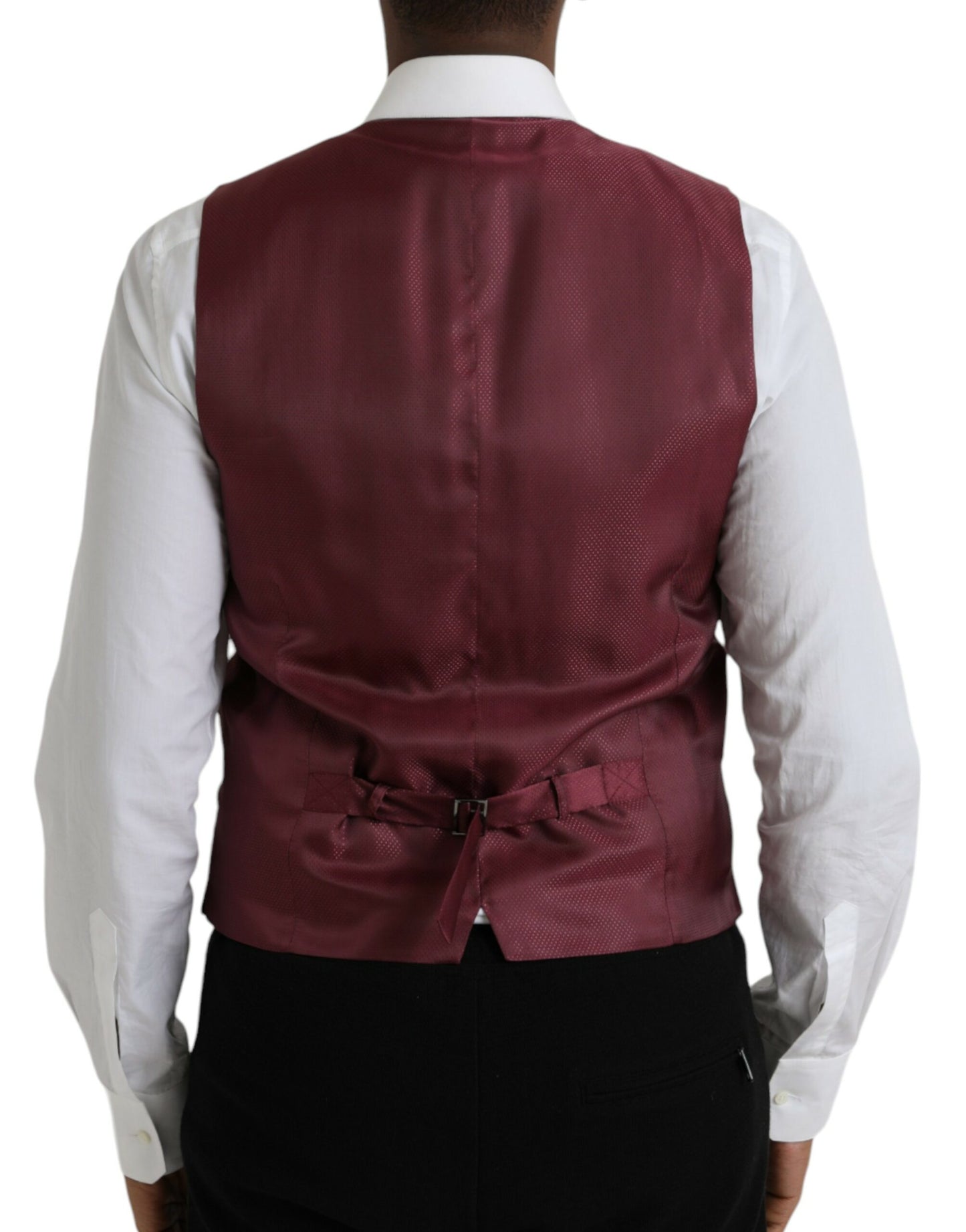 Gilet en soie multicolore à motif galaxie Dolce & Gabbana
