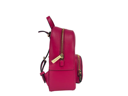 Michael Kors Jaycee Mini XS rugzak van geprint leer met ritssluiting
