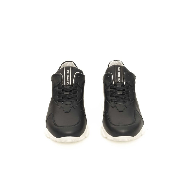 Cerruti 1881 Sneakers en Cuir Bleu pour Hommes