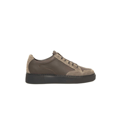 Cerruti 1881 Beige leren herensneaker