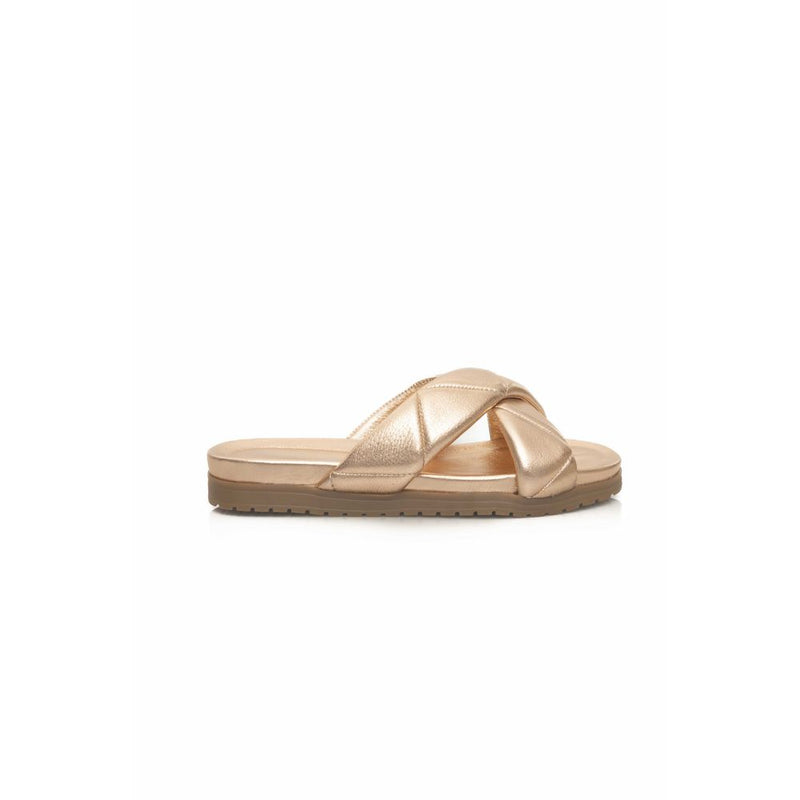 Cerruti 1881 Beige Lambskin Women Sandals - Elegant Comfort