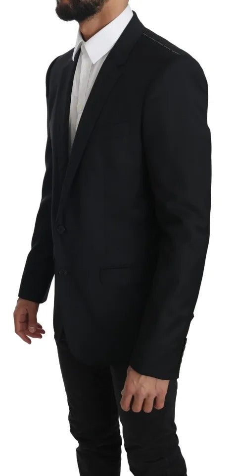 Dolce &amp; Gabbana, veste blazer slim noire, modèle MARTINI