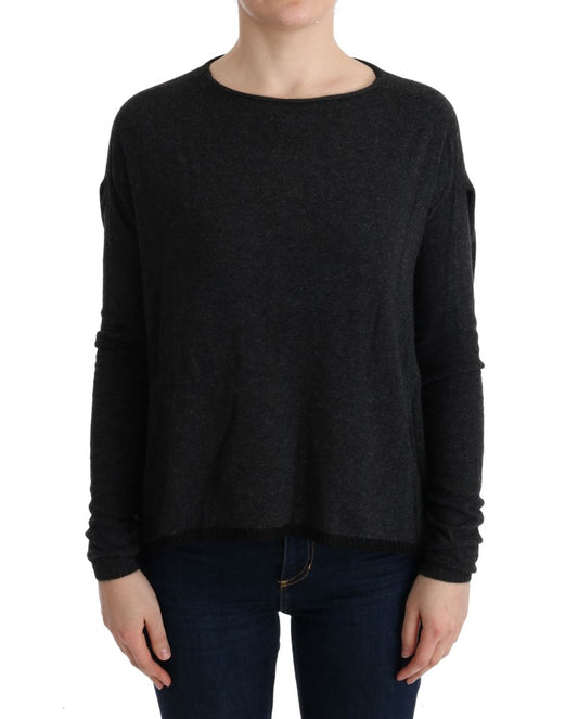 Pull en viscose gris de Costume National