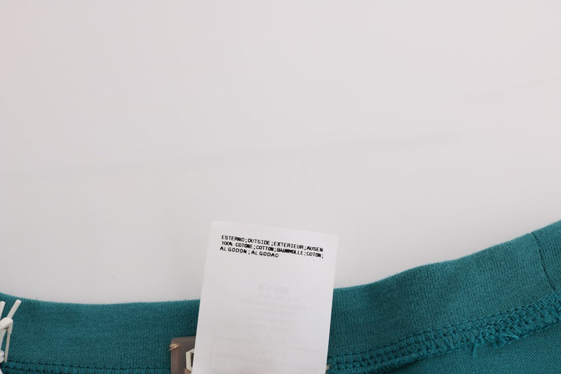 Pull en coton vert surdimensionné de John Galliano