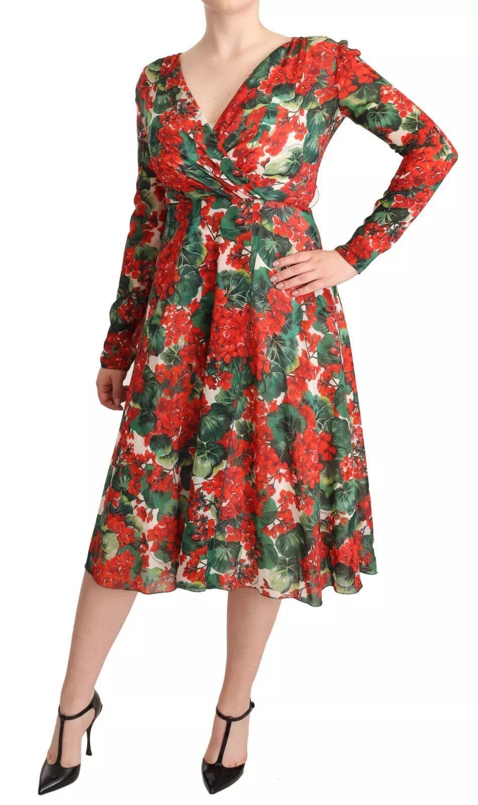 Robe Shift Multicolore Portofino de Dolce & Gabbana