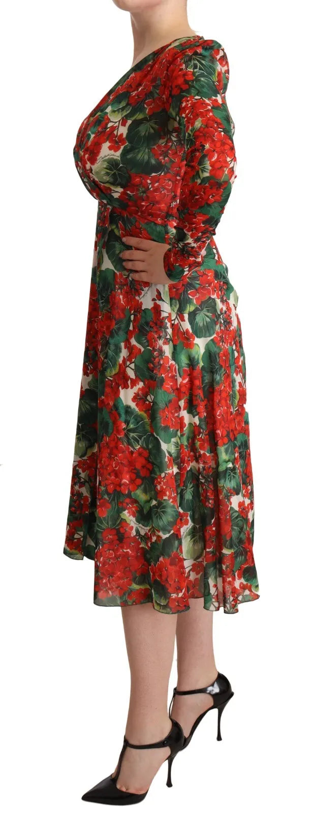 Robe Shift Multicolore Portofino de Dolce & Gabbana