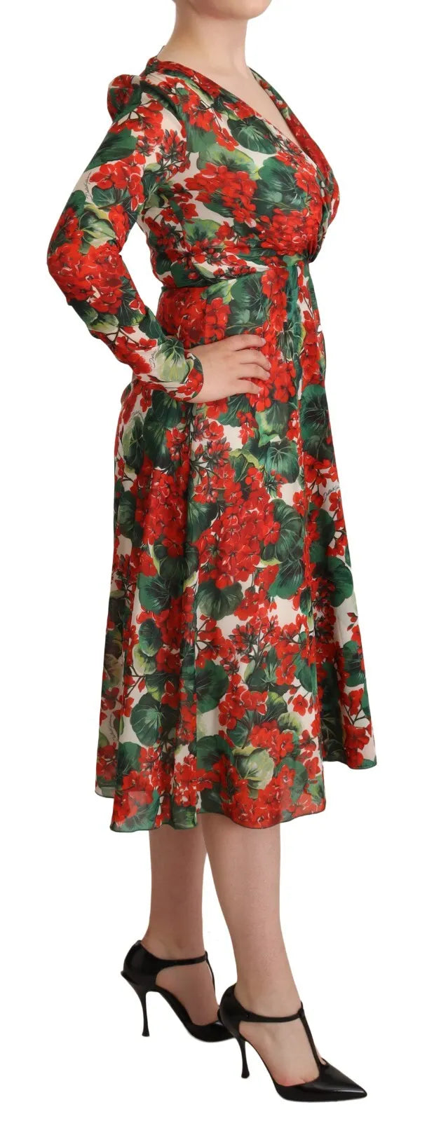 Robe Shift Multicolore Portofino de Dolce & Gabbana