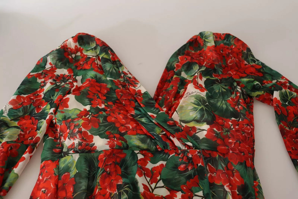 Robe Shift Multicolore Portofino de Dolce & Gabbana