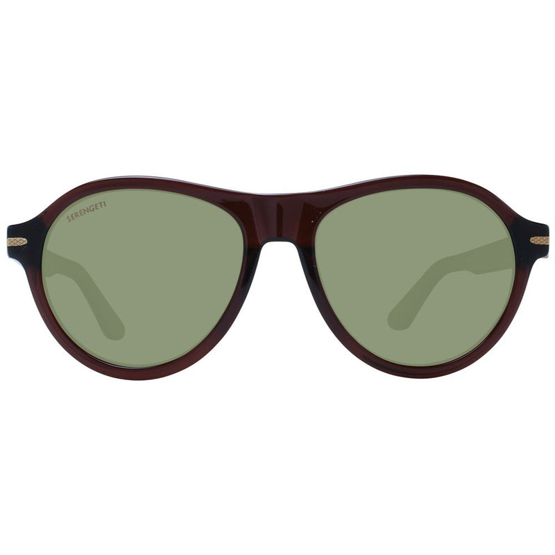 Lunettes de soleil Serengeti marron pour homme