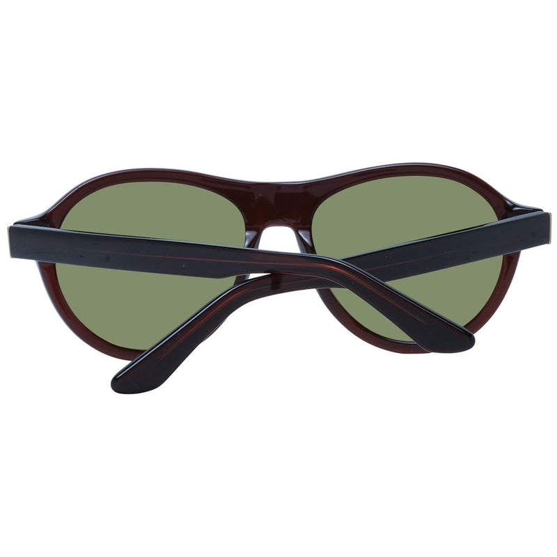 Lunettes de soleil Serengeti marron pour homme