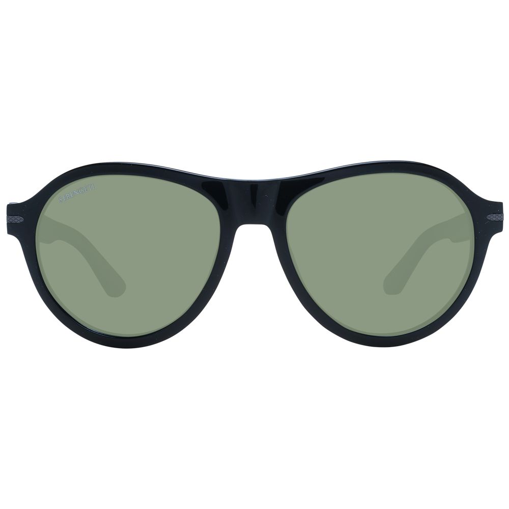 Lunettes de soleil Serengeti noires pour homme