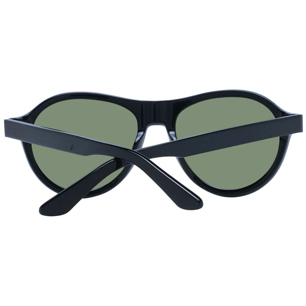 Lunettes de soleil Serengeti noires pour homme