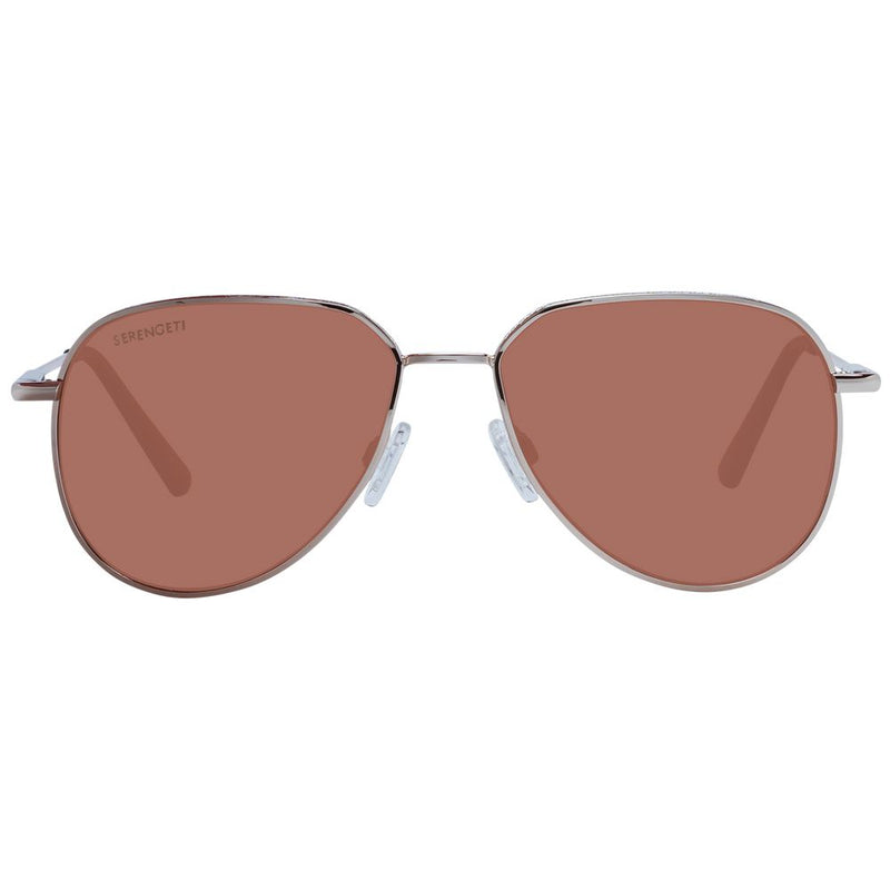 Serengeti Rose Gold Unisex Sunglasses - Stylish Eye Protection
