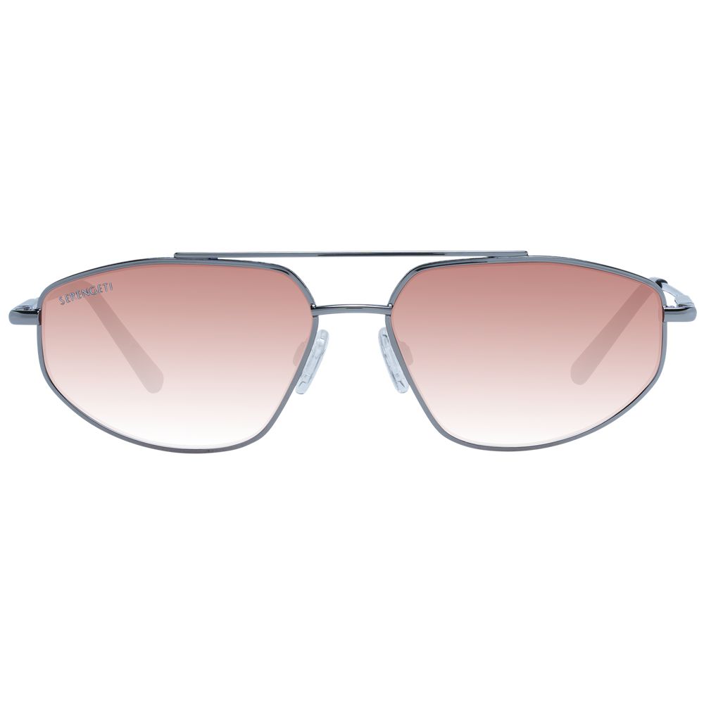 Lunettes de soleil Serengeti pour homme, gris.