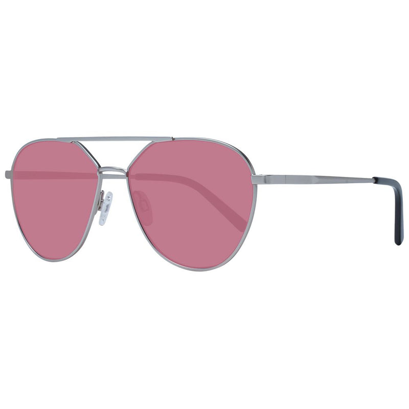 Serengeti Silver Unisex Aviator Sunglasses - Luxury & Performance