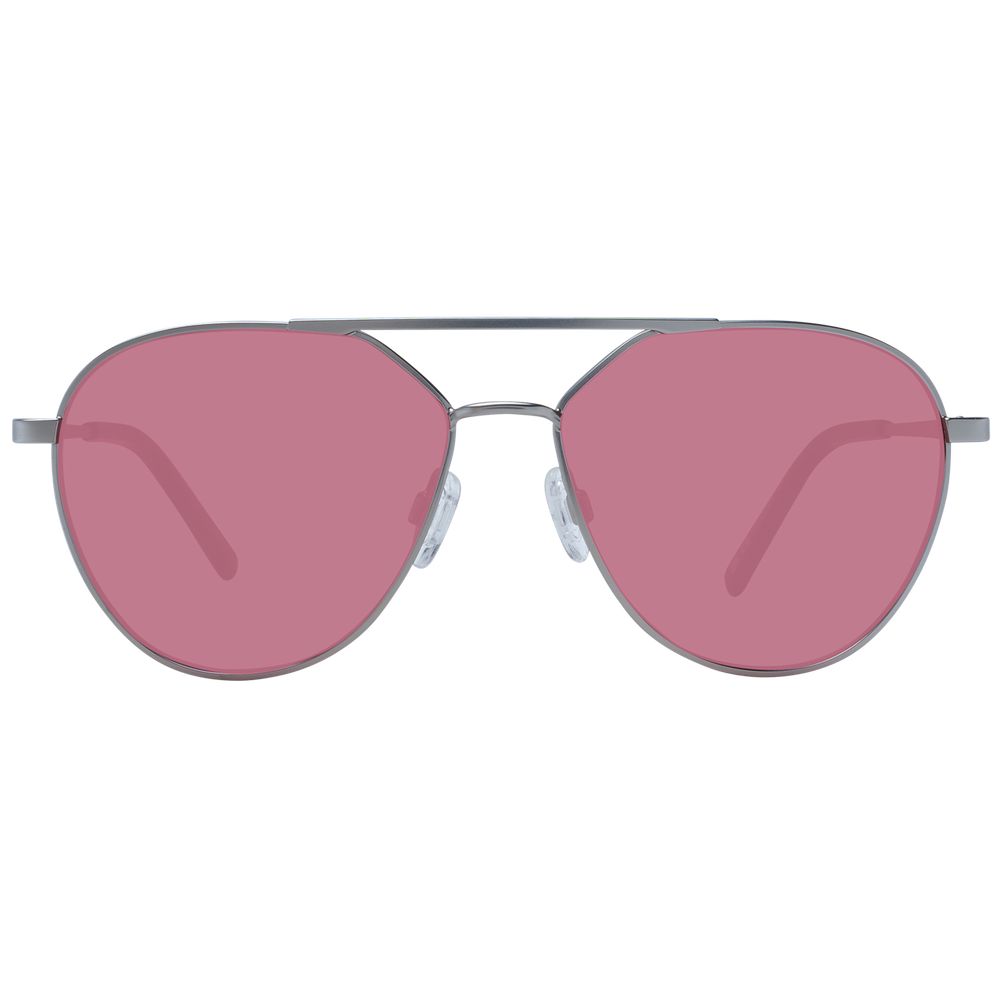 Serengeti Silver Unisex Aviator Sunglasses - Luxe et Performance