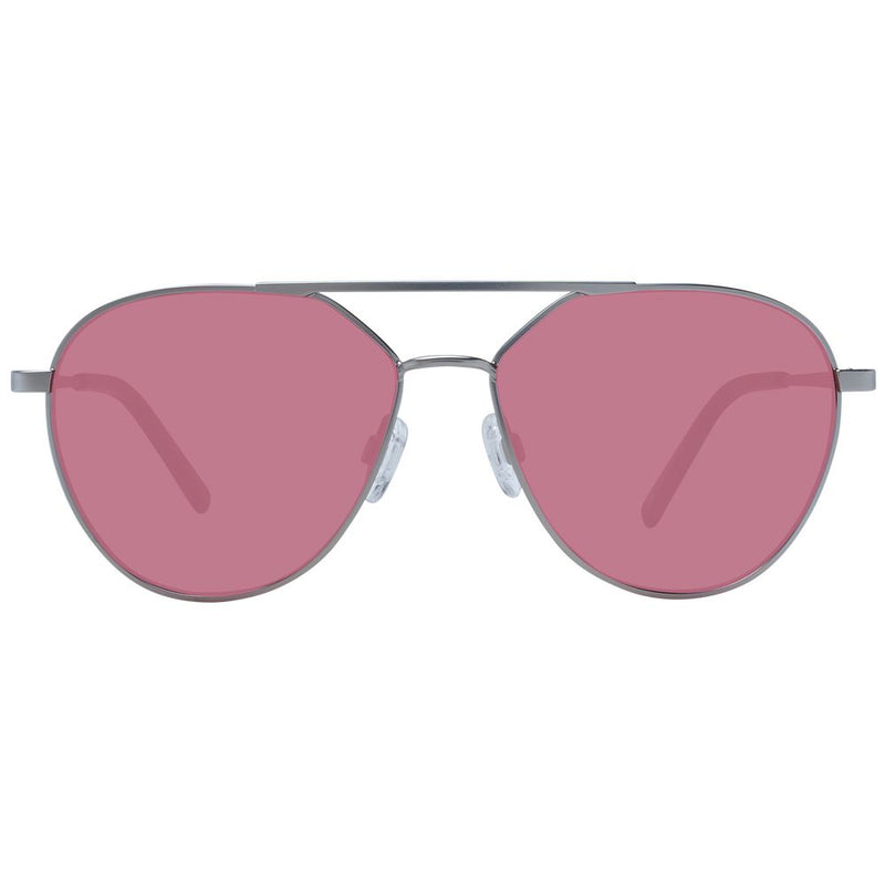 Serengeti Silver Unisex Aviator Sunglasses - Luxury & Performance
