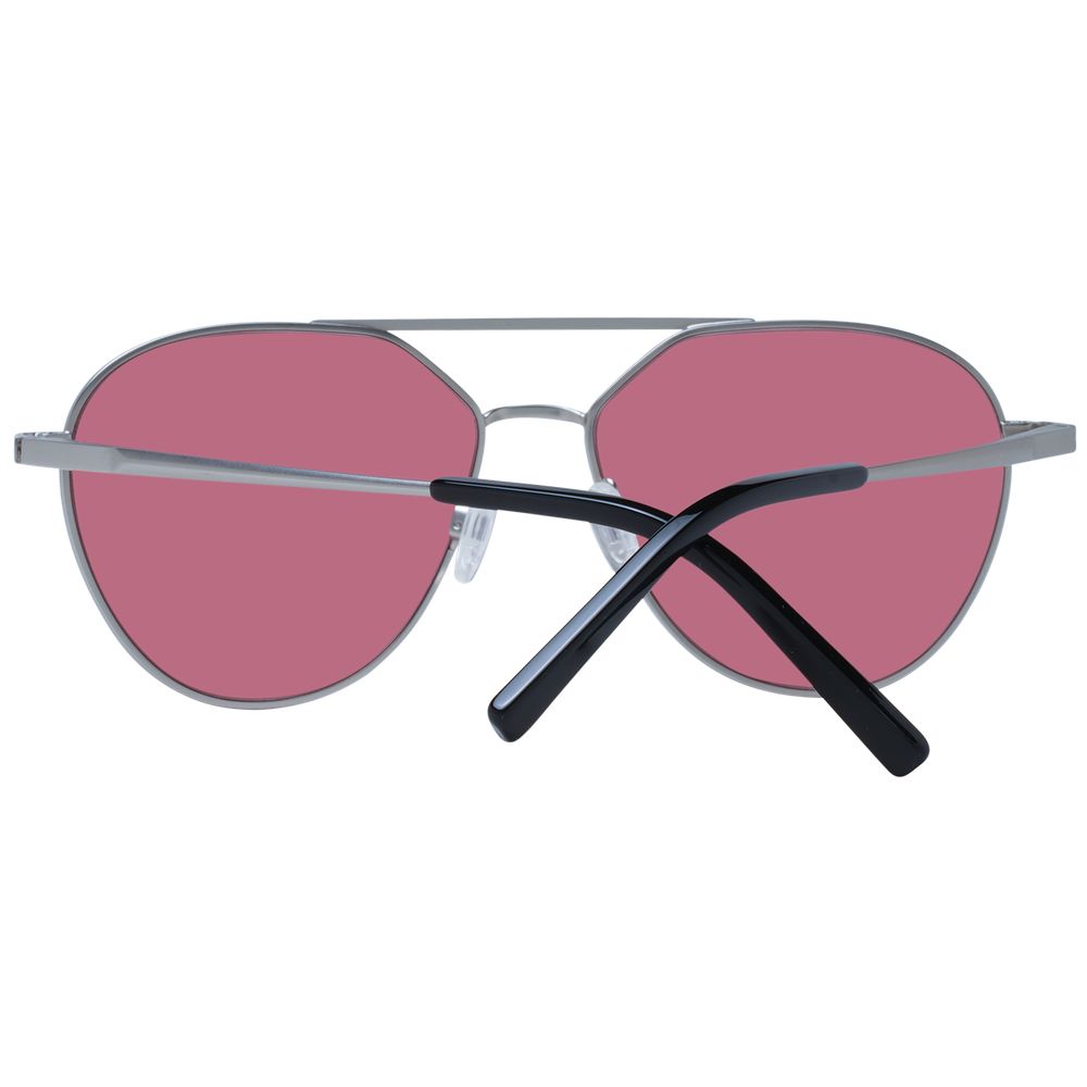 Serengeti Silver Unisex Aviator Sunglasses - Luxe et Performance