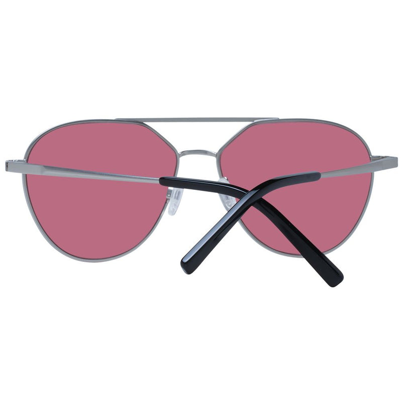 Serengeti Silver Unisex Aviator Sunglasses - Luxury & Performance