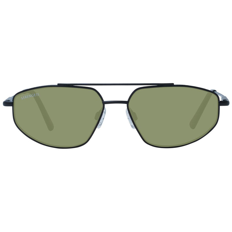 Lunettes de soleil Serengeti noires pour homme