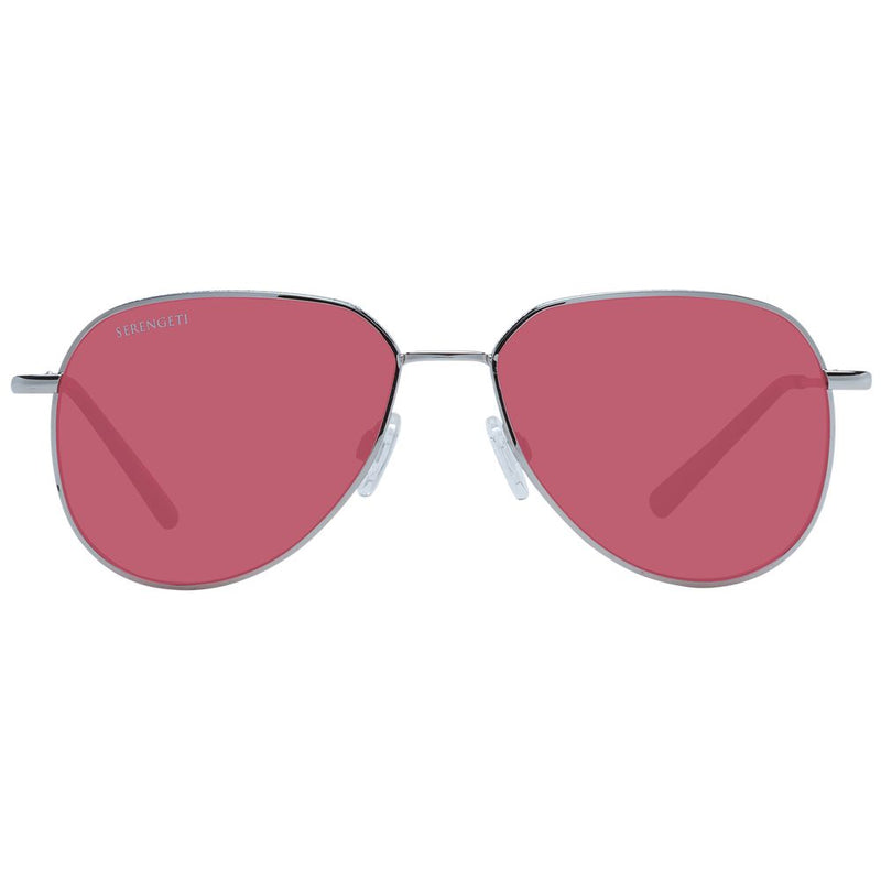 Serengeti Silver Unisex Sunglasses - Photochromatic & Polarized