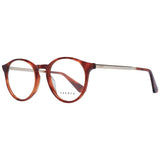 Sandro Brown Women Glasses Frame - Chic Round Acetate Design