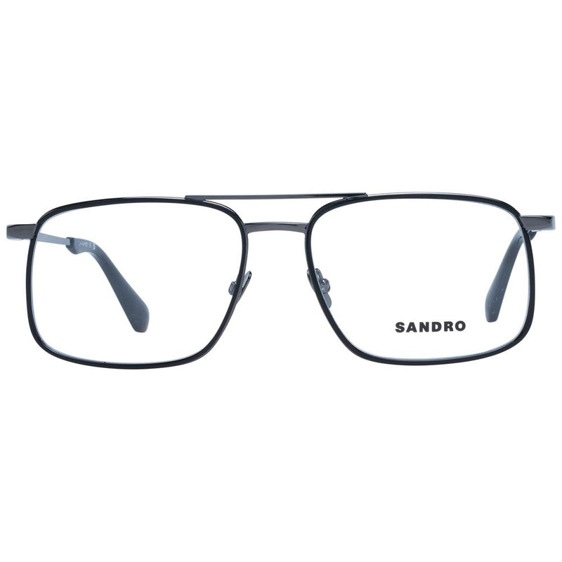 Sandro Gray Aviator Glasses Frame for Men