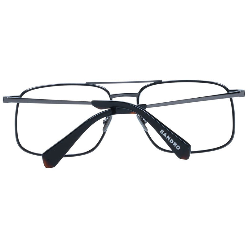 Sandro Gray Aviator Glasses Frame for Men