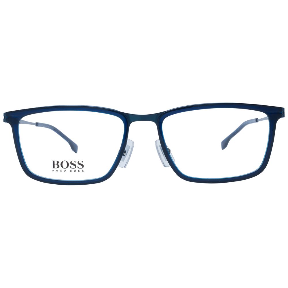 Monture de lunettes Hugo Boss bleue pour homme