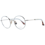 Sandro White Women Glasses Frame - Chic Panto Style