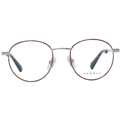Sandro Red Men Glasses Frame