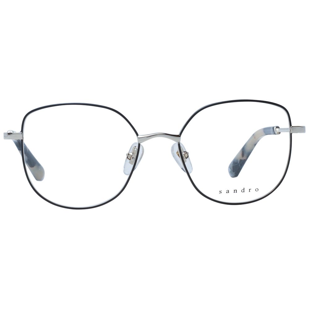 Sandro Black Women Glasses Frame - Elegant Square Design