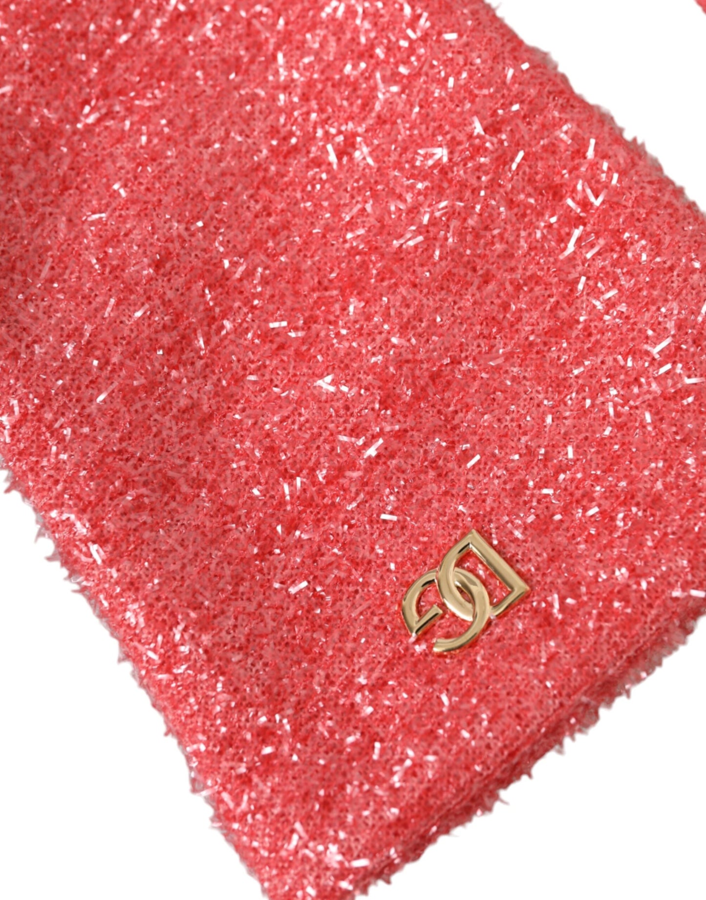 Dolce & Gabbana roze Lurex Fantasia handschoenen tot de middellange arm