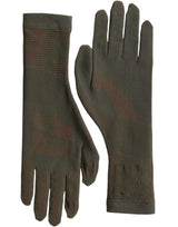 Gants Dolce & Gabbana en Coton Élastique Marron