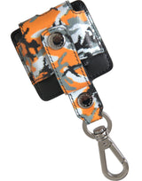 Dolce & Gabbana Multicolor Camouflage Print Leather Airpods Case