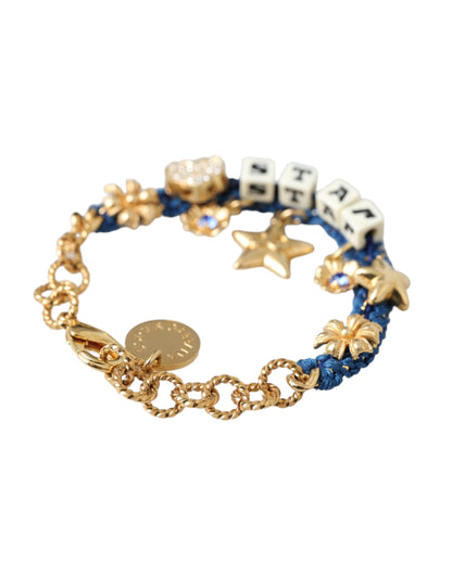 Dolce & Gabbana gouden messing ketting ster mode armband