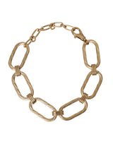 Collier à Chaîne Large en Laiton Doré Dolce & Gabbana
