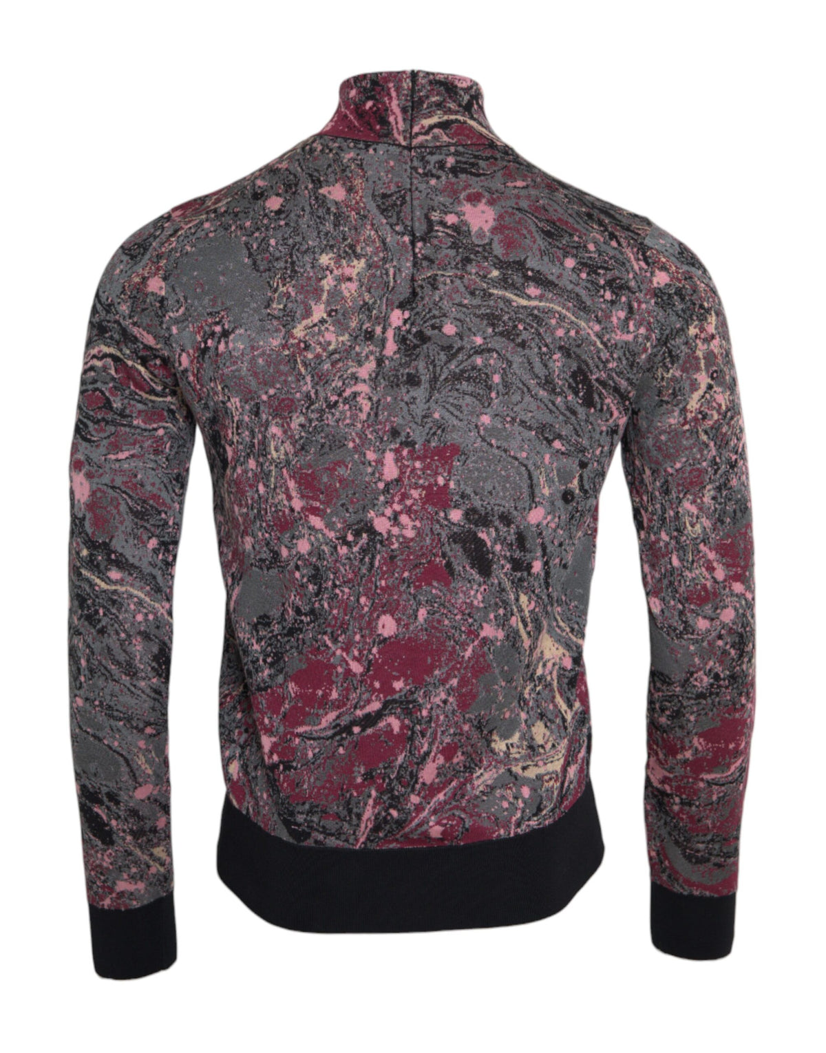 Pull col montant à motifs multicolores pour homme de Dolce &amp; Gabbana