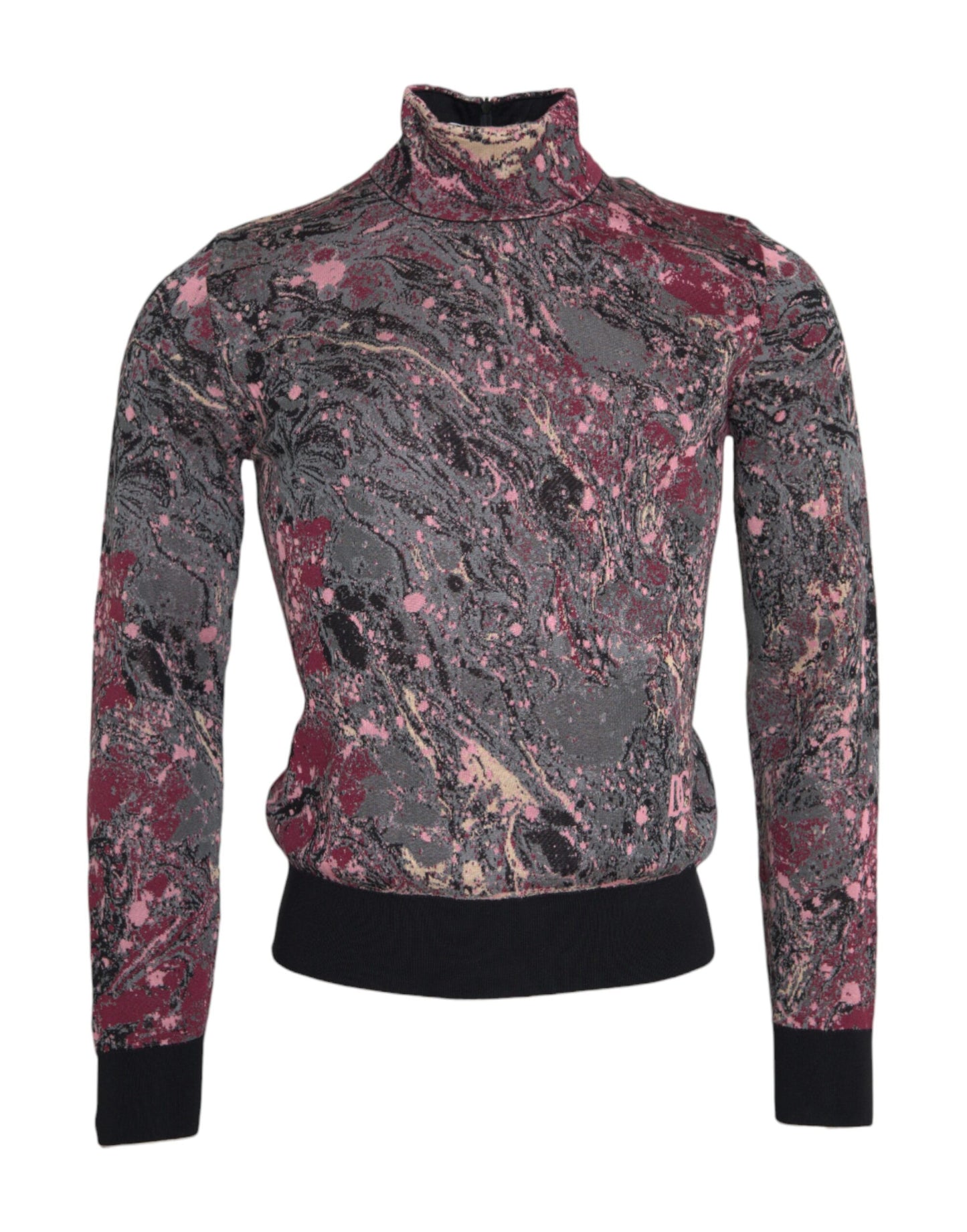 Dolce &amp; Gabbana Heren Trui met Grafische Print en Hoge Kraag in Meerdere Kleuren