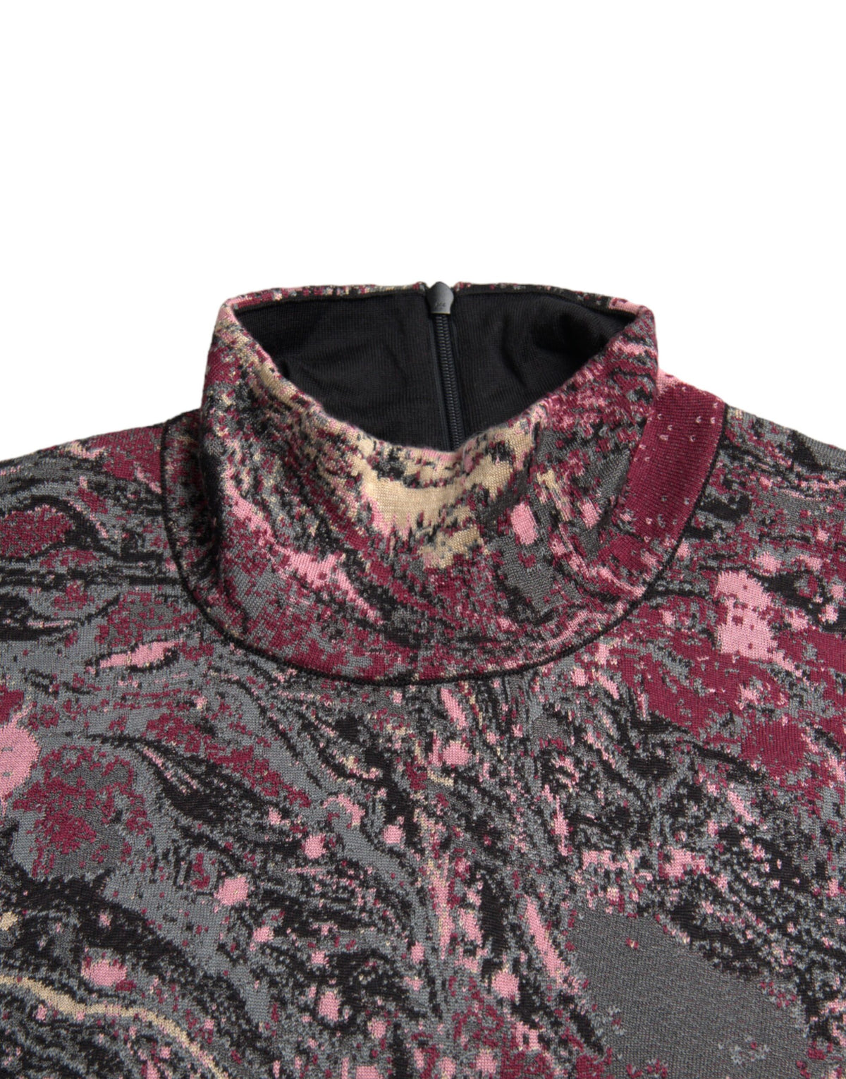 Pull col montant à motifs multicolores pour homme de Dolce &amp; Gabbana